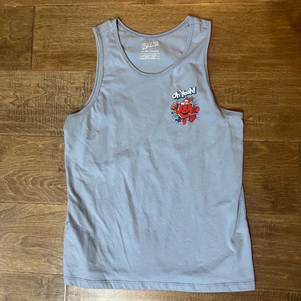 Tank Top with Kool-Aid Man Graphic size 16-18